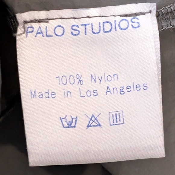 Palo Studios Will Jacket Gray Nylon Women's Size Small Made in Los Angeles - Picture 4 of 6